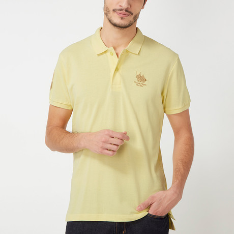Polo Club Shirt // Yellow + Gold (S)
