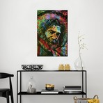 Jerry Garcia Playing by Dean Russo (40"H x 26"W x 1.5"D)