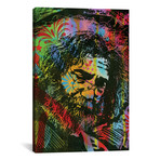 Jerry Garcia Playing by Dean Russo (40"H x 26"W x 1.5"D)