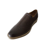 Perforated Dressy Loafer // Brown (Euro: 42)