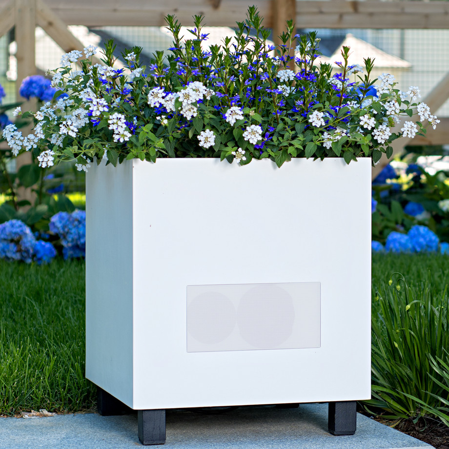 PlanterSpeakers Seamless Outdoor Speaker Planters Touch of Modern