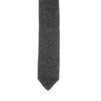 Brunello Cucinelli Cashmere Tie // Gray