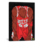 Michael Jordan // The Flu Game (26"W x 18"H x 0.75"D)