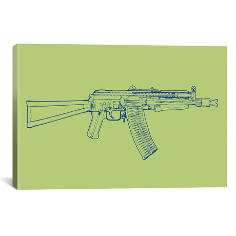 AK-47 (26"W x 18"H x 0.75"D)