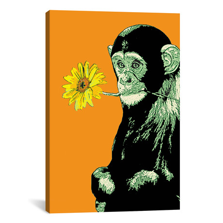 Flower Monkey (26"W x 18"H x 0.75"D)