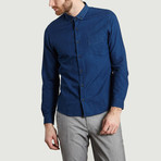 Denim Shirt // Blue Stone Washed (XL)