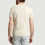 Cotton T-Shirt // Beige (L)