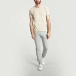 Cotton T-Shirt // Beige (L)