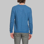 Melance Knit Sweater // Sky Blue Chine (L)