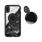 Revolver Lens Kit // Mix Marble // 6 in 1 Lens (iPhone X)