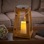 Newport LED Candle Lantern (9")