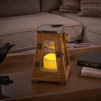 Newport LED Candle Lantern (9")