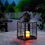 Charles LED Candle Lantern