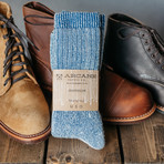 Alpaca Wool Socks (Bark)