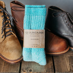 Alpaca Wool Socks (Bark)