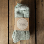 Alpaca Wool Socks (Bark)