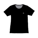 Knit Sleepwear Tee // Black (L)