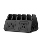 Gorilla Power // 5-Port USB Charging Dock + 2-Way Power Socket