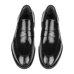 Patent Leather Penny Loafer // Black (Euro: 39)