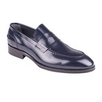 Patent Leather Penny Loafer  // Navy Patent (Euro: 39)