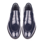 Patent Leather Penny Loafer  // Navy Patent (Euro: 45)