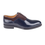 Contrast Patent Leather Oxford  // Navy Patent (Euro: 43)