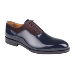 Contrast Patent Leather Oxford  // Navy Patent (Euro: 44)