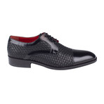 Woven Derby // Black Patent (Euro: 43)