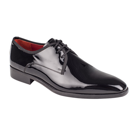 Patent Leather Derby // Black (Euro: 39)