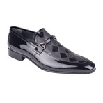 Diamond Loafer // Black Patent (Euro: 45)