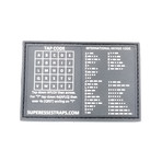 Morse Code Comms Velcro Patch Storage Pocket