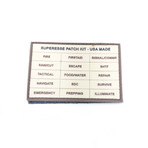 Superesse Survival Labeled Velcro Patch Storage Pocket