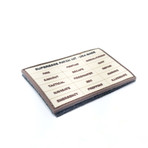 Superesse Survival Labeled Velcro Patch Storage Pocket