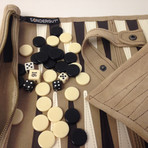 Travel Backgammon // Cream
