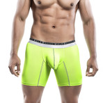 Ergonomic Boxer Brief // Lime (L)