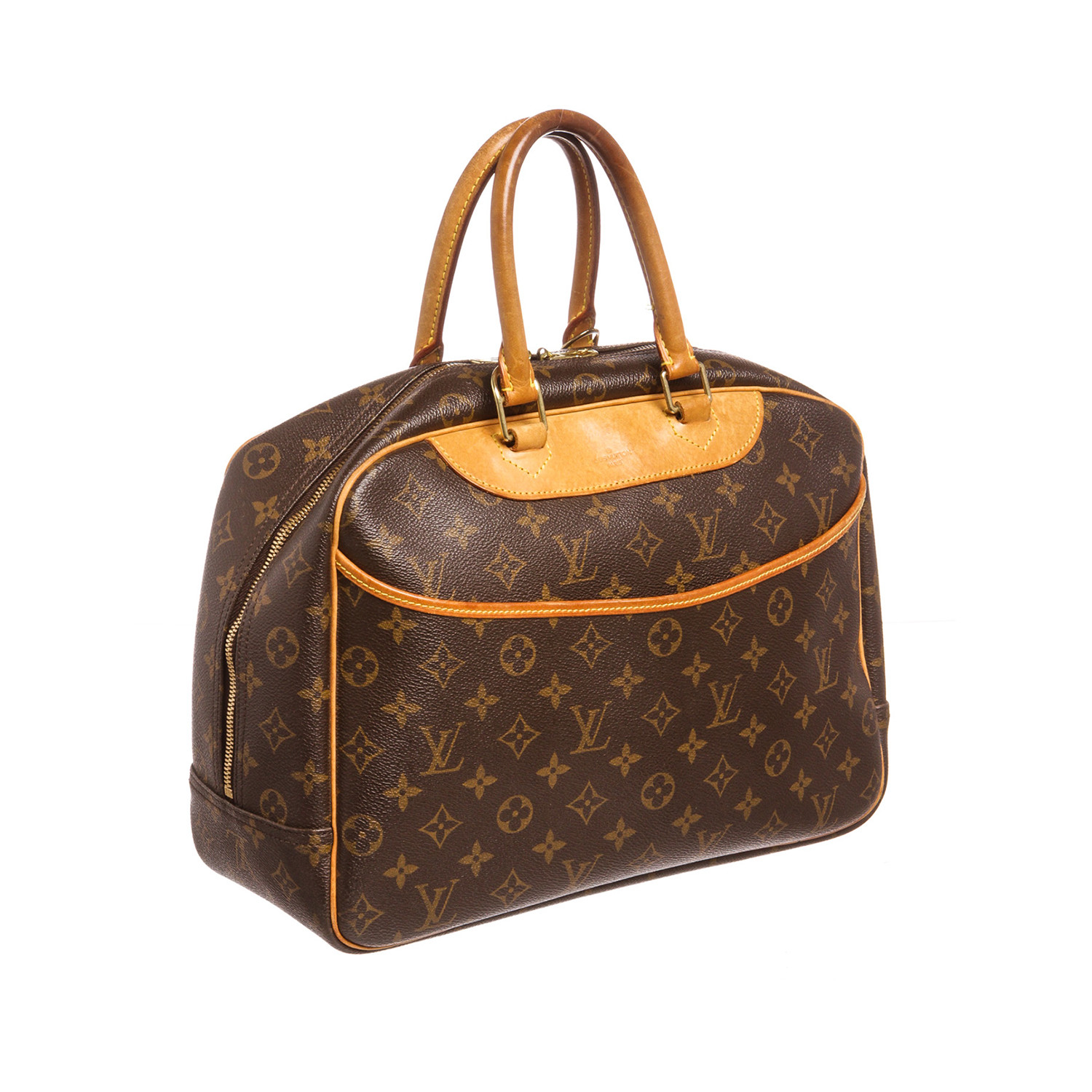Louis Vuitton // Monogram Canvas Leather Deauville Doctor Bag // Pre ...