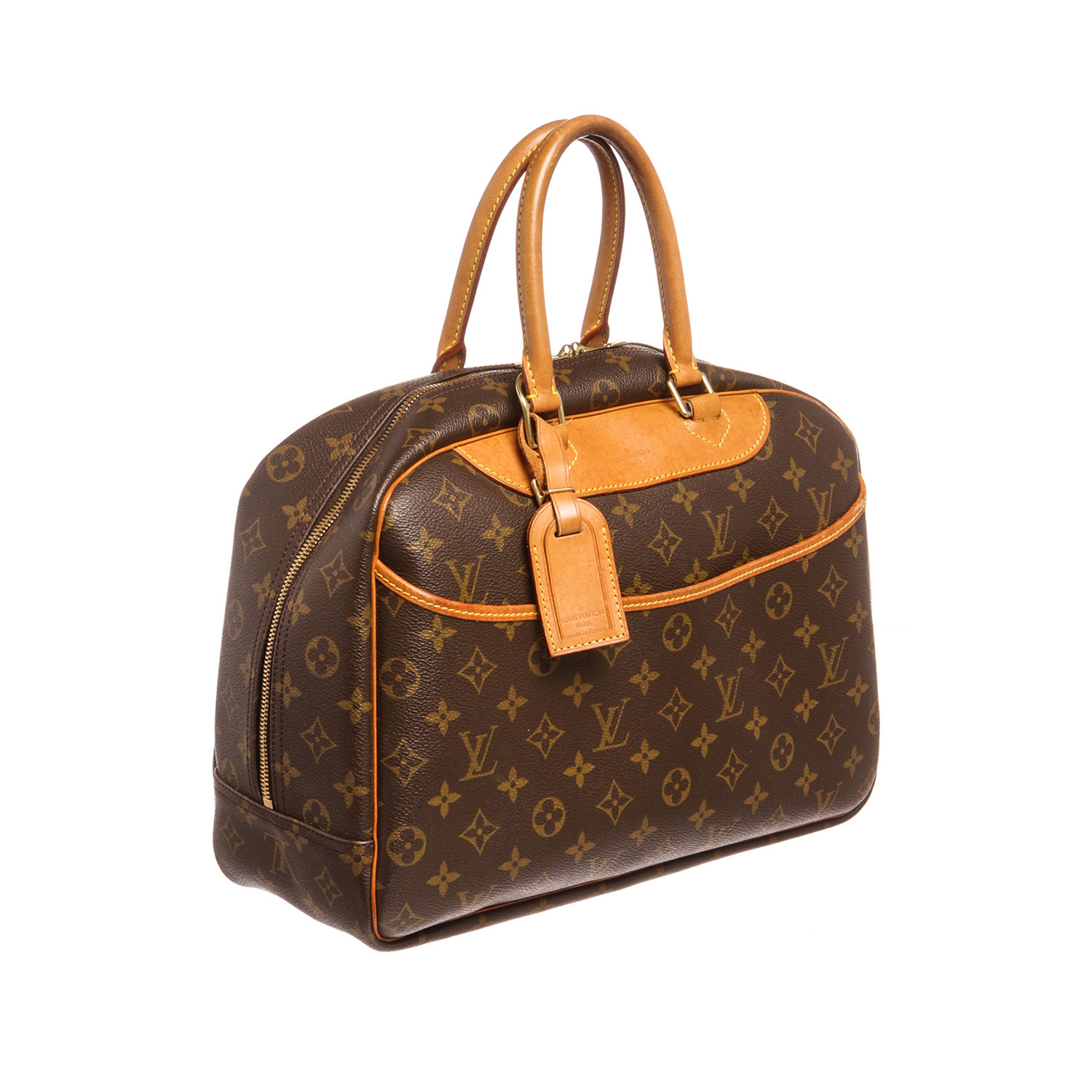 Monogram Canvas Leather Deauville Doctor Bag // MB0989 // Pre-Owned ...