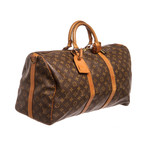 Louis Vuitton // Monogram Keepall 55 Bandouliere Duffle // No Strap // VI8906 // Pre-Owned