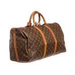 Louis Vuitton // Monogram Keepall 55 Bandouliere Duffle // No Strap // VI8906 // Pre-Owned