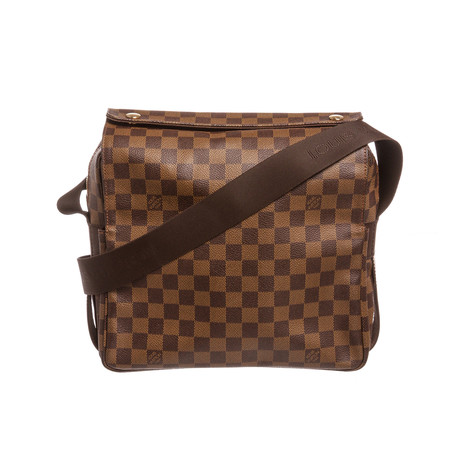 Louis Vuitton // Damier Ebene Naviglio Messenger Bag // SR0096 // Pre-Owned