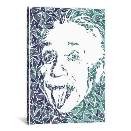 Albert Einstein (26"W x 18"H x 0.75"D)