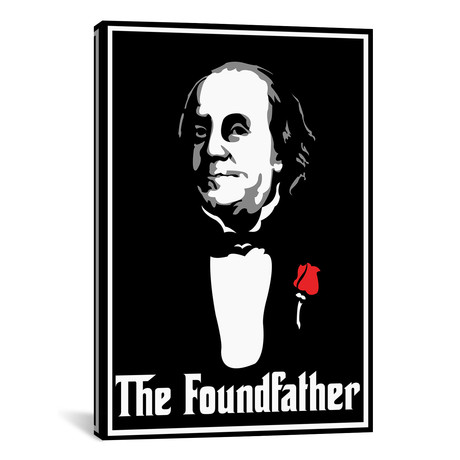The Foundfather (26"W x 18"H x 0.75"D)