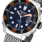 Alpina Seastrong Diver Automatic // AL-525LBO4V26B2 // Store Display