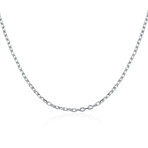 Italian Chain Necklace (16"L)