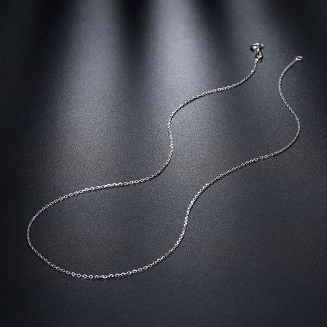 Italian Chain Necklace (16"L)