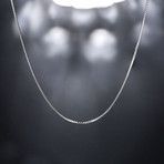 Box Chain Necklace (18"L)