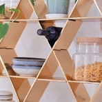 Kitchen Shelf // Large (Gold)