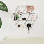 Entryway Shelf // Chrome