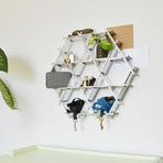 Entryway Shelf // Chrome