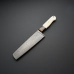 Bone + Horn + Walnut Deba Chef Knife